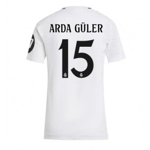 Real Madrid Arda Guler #15 Domaci Dres za Ženska 2024-25 Kratak Rukavima